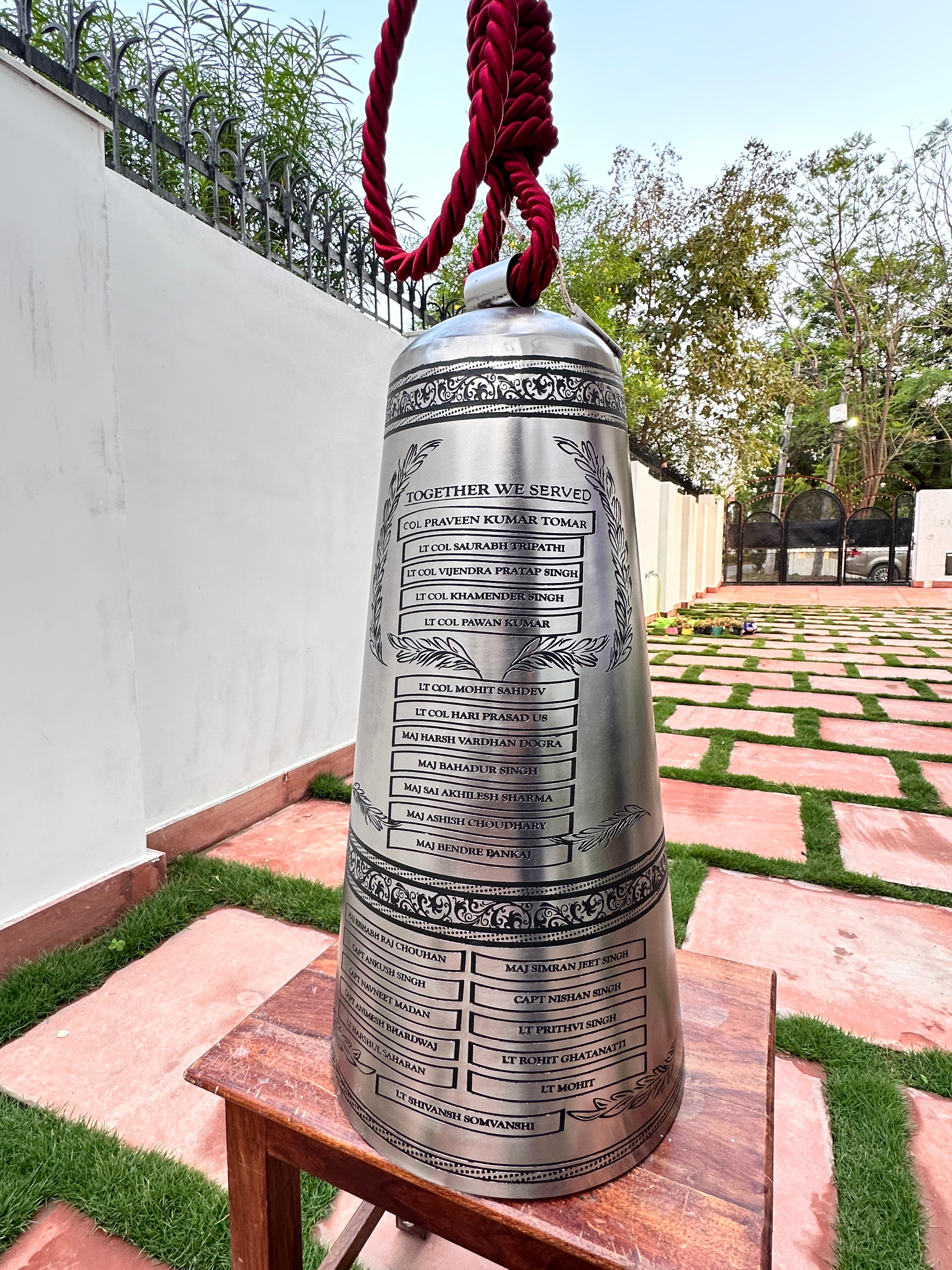 Customised SS Steel Cowbells in 24" & 38"