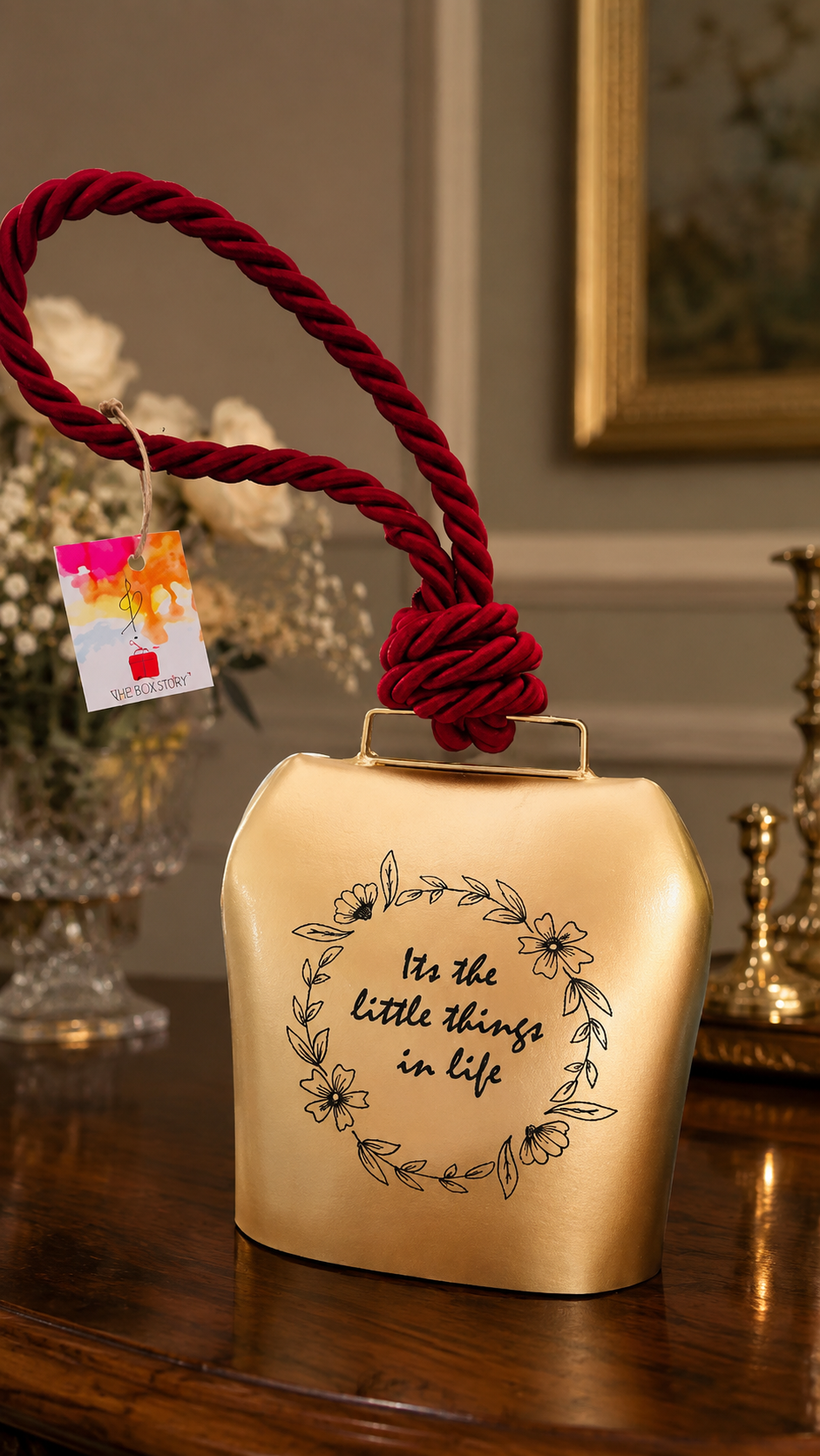 6" Handmade & Etched Message Cowbells