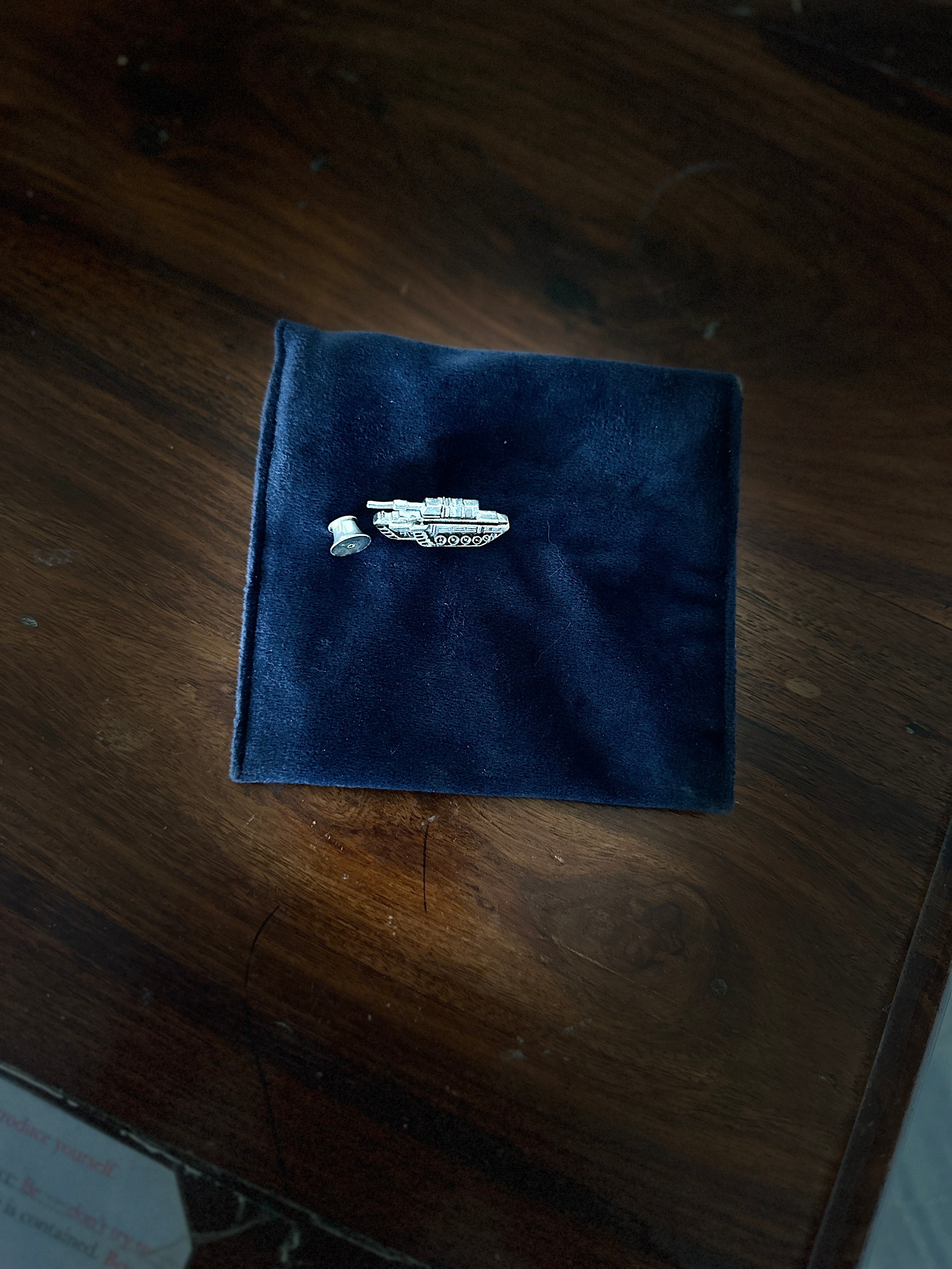 VIJYANT TANK LAPEL PIN