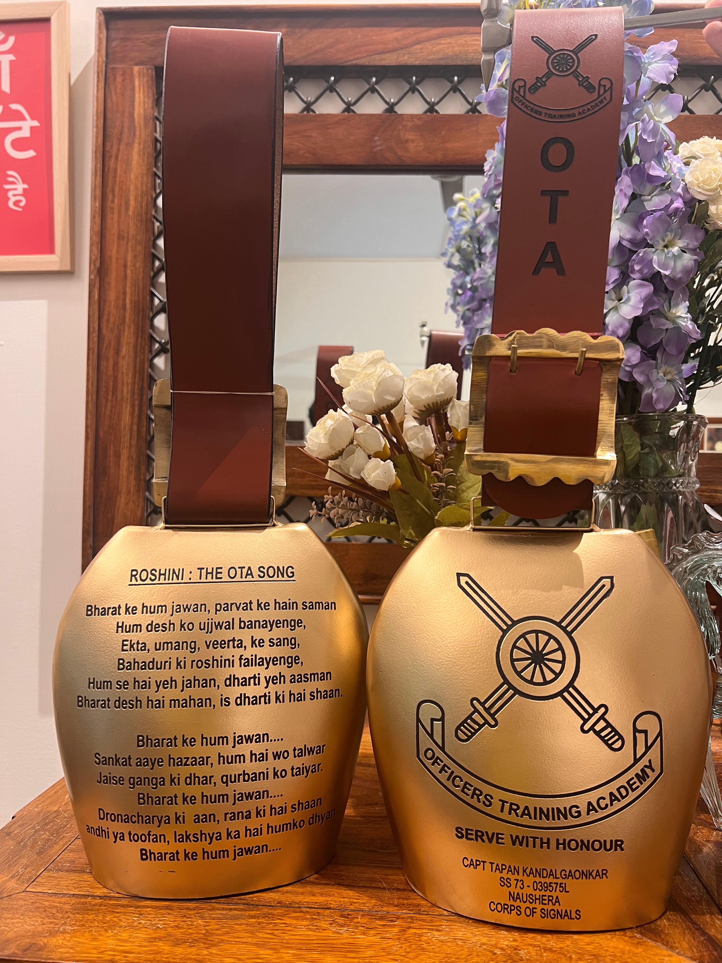 OTA COWBELLS WITH ROSHINI PRAYER