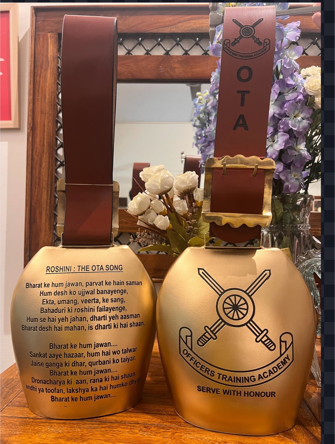 OTA COWBELLS WITH ROSHINI PRAYER