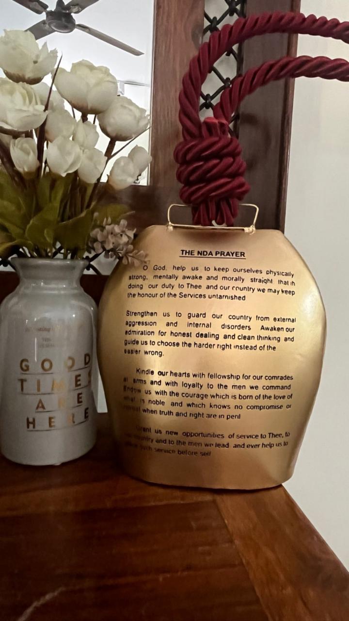 NDA COWBELLS WITH NDA PRAYER