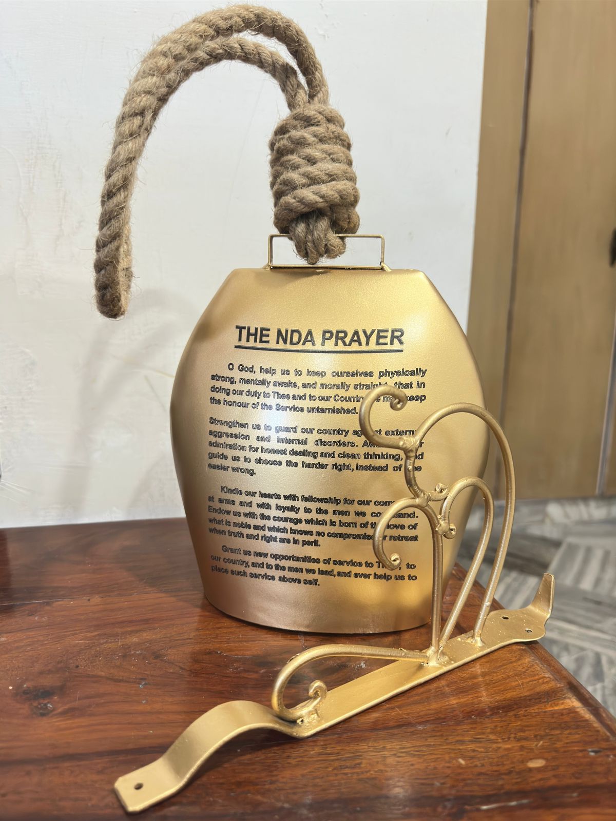 NDA COWBELLS WITH NDA PRAYER