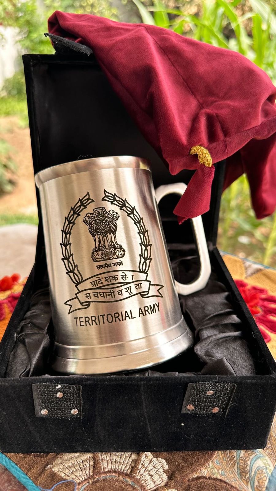 BEER TANKARDS -ETCHED (CUSTOMISABLE)