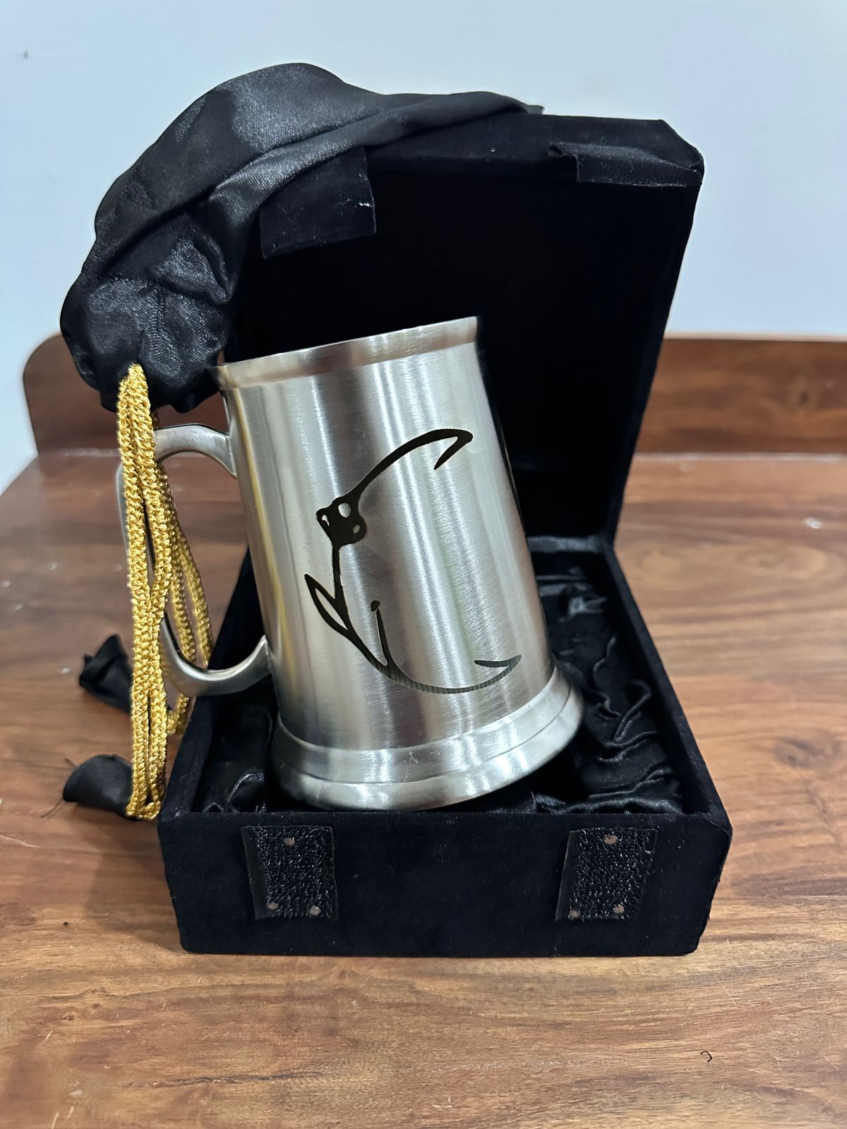 BEER TANKARDS -ETCHED (CUSTOMISABLE)