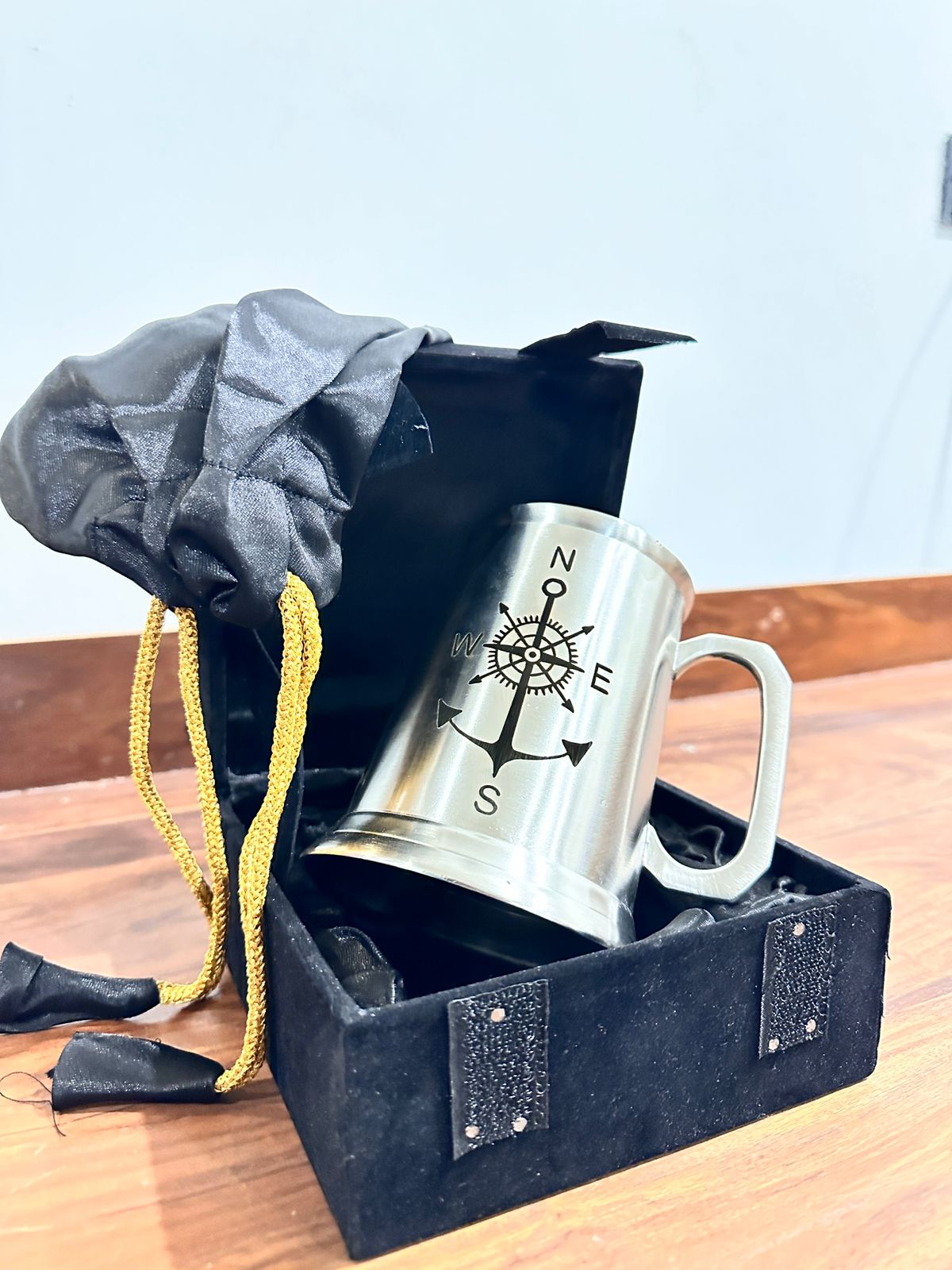 BEER TANKARDS -ETCHED (CUSTOMISABLE)