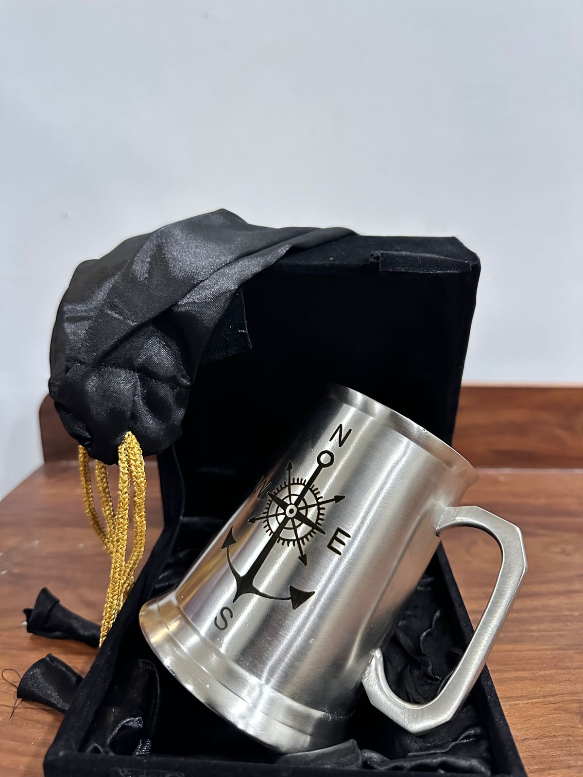 BEER TANKARDS -ETCHED (CUSTOMISABLE)
