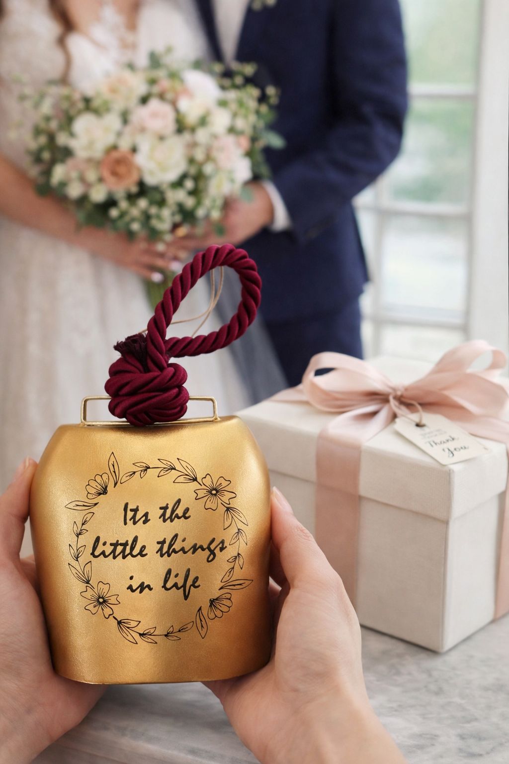6" Handmade & Etched Message Cowbells
