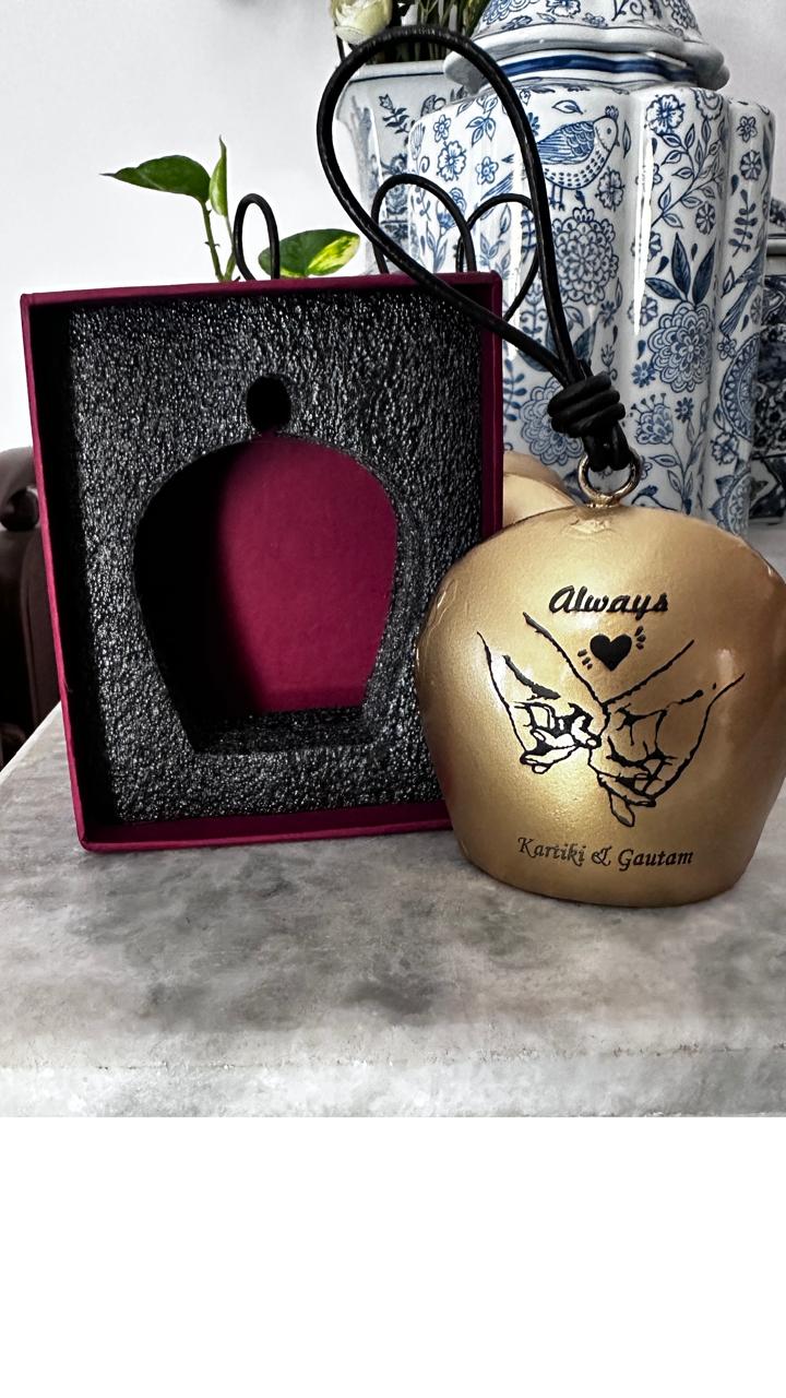 The Always Bell - 4" Handmade & Etched